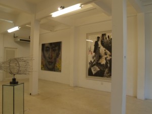 View of Siew Ying's and Jai's artwork
